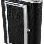 8 oz Stainless-Steel Flask with Cigarette Case - 6 Pieces Per Retail Ready Display 21768 ROUGHNECK