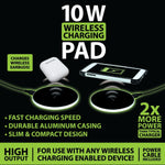 Wireless Charging Pad with Power Cable - 6 Pieces Per Retail Ready Display 21784 GADGET GEAR
