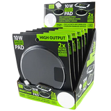 Wireless Charging Pad with Power Cable - 6 Pieces Per Retail Ready Display 21784 GADGET GEAR