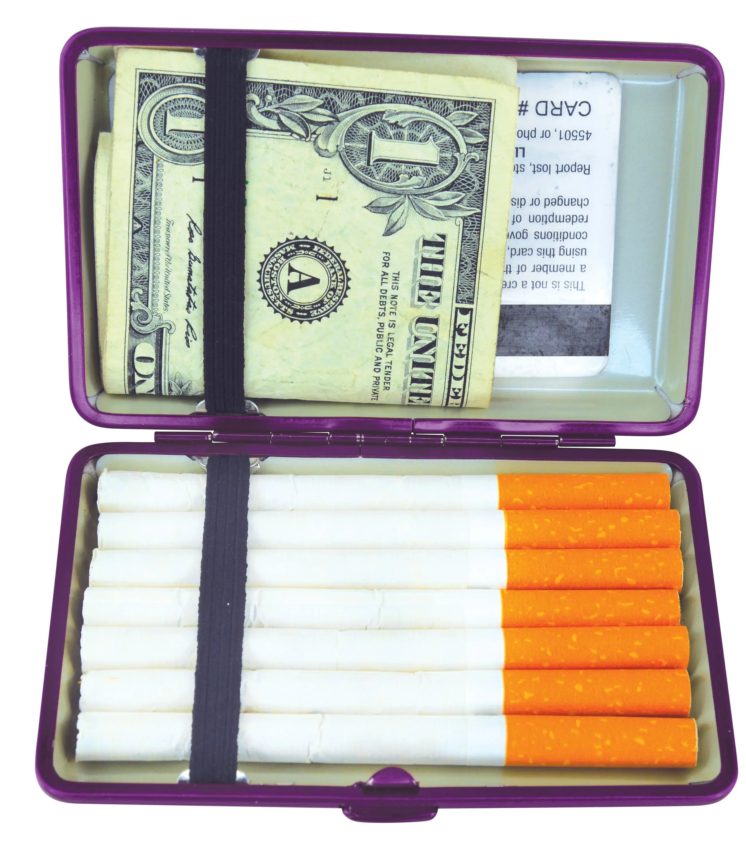 100s Cigarette Case with Mirror - 8 Pieces Per Retail Ready Display 21871 SMOKEZILLA