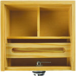 Large Wood Locking Storage Box - 3 Pieces Per Retail Ready Display 21910 SMOKEZILLA