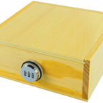 Large Wood Locking Storage Box - 3 Pieces Per Retail Ready Display 21910 SMOKEZILLA