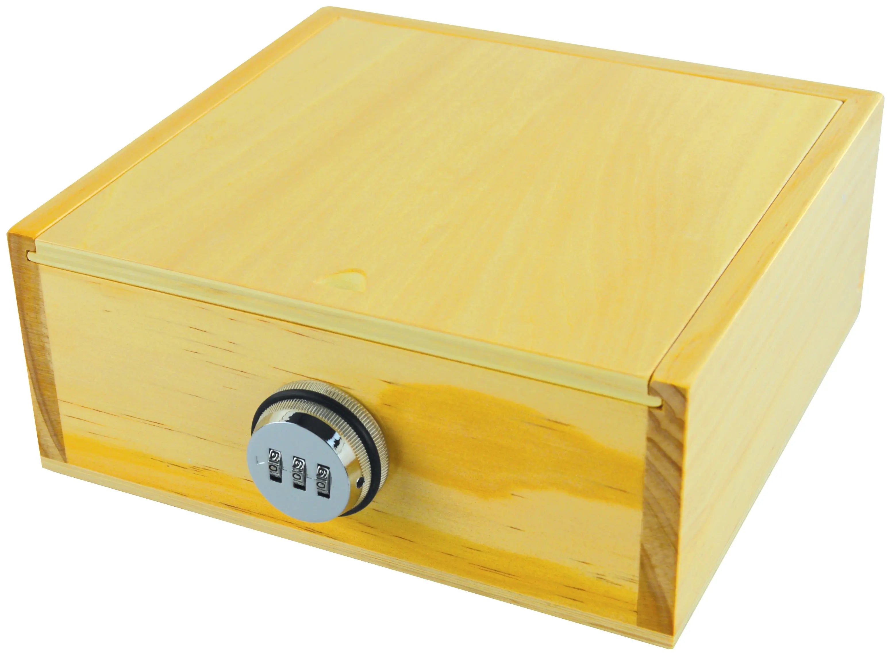 Large Wood Locking Storage Box - 3 Pieces Per Retail Ready Display 21910 SMOKEZILLA
