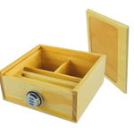 Large Wood Locking Storage Box - 3 Pieces Per Retail Ready Display 21910 SMOKEZILLA