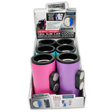 Neoprene Magnetic Slim Can Cooler - 6 Pieces Per Retail Ready Display 22141