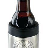 Metal Insulated 12 oz Can and Bottle Cooler - 6 Pieces Per Retail Ready Display 22268