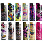 Butterfly Metal Lighter Case - 12 Pieces Per Retail Ready Display 22337 SMOKEZILLA