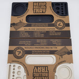 Hemp Made Extra Large Smoking Station Roll Tray - 6 Per Retail Ready Display 22427