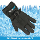 Polar Gripz Ski Gloves $9.99 - 6 Pieces Per Pack 22698