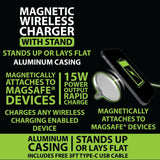 MagSafe® Wireless Phone Charging Stand 15 Watts - 6 Pieces Per Retail Ready Display 22790 GADGET GEAR