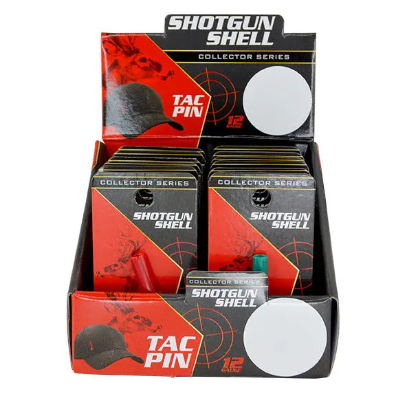 Shotgun Shell Hat Pin - 12 Pieces Per Retail Ready Display 22834 NOVELTY INC