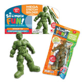 Stretchy Sand Soldier Toy - 12 Pieces Per Pack 22956 KIPP BROTHERS