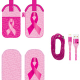 Breast Cancer Awareness Pink Assortment Floor Display - 68 Pieces Per Retail Ready Display 88339