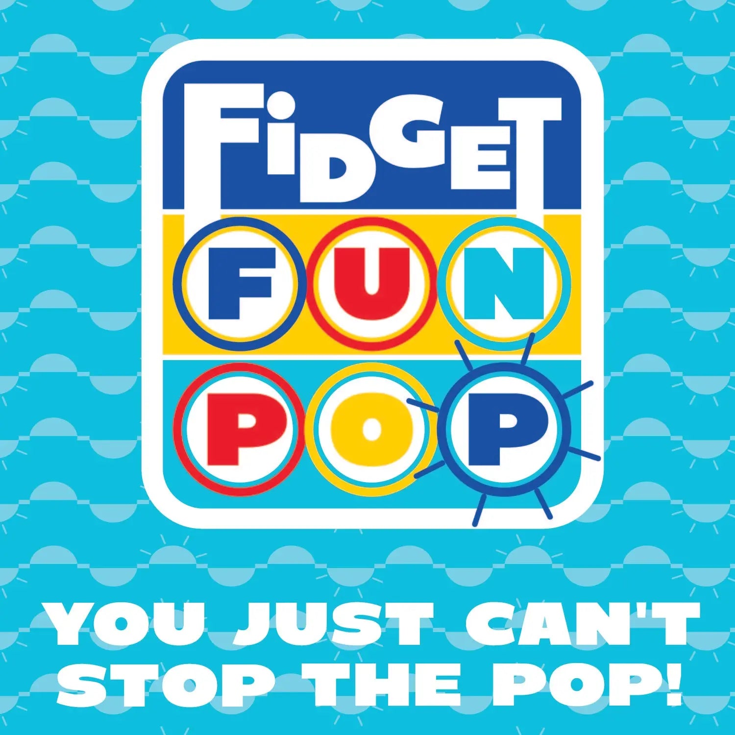 Fidget Pop Key Chain - 24 Pieces Per Retail Ready Display 23028 KIPP BROTHERS