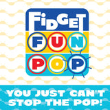 Fidget Pop Spinner Toy - 24 Pieces Per Retail Ready Display 23035 KIPP BROTHERS