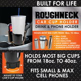 Cup Holder with Cell Phone Storage - 6 Pieces Per Retail Ready Display 23063