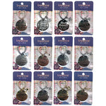 Keychain Friendship Heart Shape - 12 Pieces Per Retail Ready Display 23122 KIPP BROTHERS