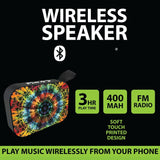 Wireless Speaker with Fm Radio - 6 Pieces Per Retail Ready Display 23193 GADGET GEAR