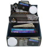 Ultra-Thin Canvas Wallet - 6 Pieces Per Retail Ready Display 23198