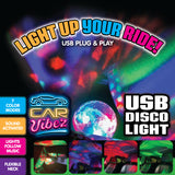 Mood Light USB Mini Disco Ball - 6 Pieces Per Retail Ready Display 23308