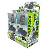 Waterproof Sport Camera with Micro Sd Card - 4 Pieces Per Retail Ready Display 23592 GADGET GEAR