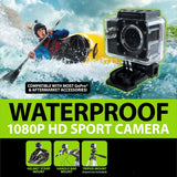 Waterproof Sport Camera with Micro Sd Card - 4 Pieces Per Retail Ready Display 23592 GADGET GEAR