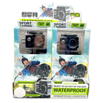 Waterproof Sport Camera with Micro Sd Card - 4 Pieces Per Retail Ready Display 23592 GADGET GEAR