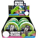 Car Putty Green Clean Car and Technology Slime - 6 Pieces Per Retail Ready Display 23718