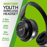 Wireless Headphones Youth with Aux Cable - 6 Pieces Per Retail Ready Display 23724