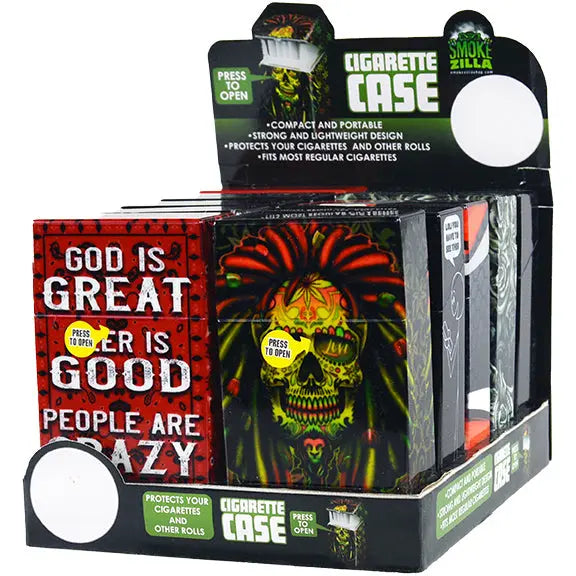 Cigarette Storage Case - 10 Pieces Per Retail Ready Display 27799 SMOKEZILLA