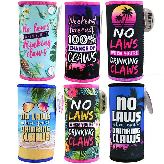 Neoprene Slim Can Cooler - 6 Pieces Per Retail Ready Display 27800 POLAR GEAR