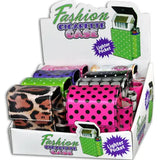Fabric Cigarette Case with Lighter Pocket - 8 Pieces Per Retail Ready Display 29138 NOVELTY INC
