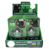 Smoke Eater Vent Clip Air Freshener - 12 Pieces Per Retail Ready Display 30036