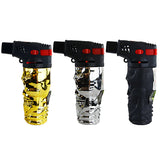 Metallic XXL Skull Torch Lighter - 6 Pieces Per Retail Ready Display 41380