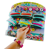 Mix and Match Charm Bracelet - 156 Pieces Per Retail Ready Kit Display 86854 NOVELTY INC