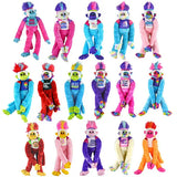 Plush Mohawk Monkey Assorted Floor Display - 18 Pieces Per Retail Ready Display 88284 KIPP BROTHERS