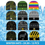 Polar Knitz Winter Floor Display Ad