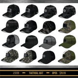 Tac Gear Hat and Accessory Assortment Floor Display - 78 Pieces Per Retail Ready Display 88397