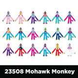 Plush Mohawk Monkey Assorted Floor Display - 30 Pieces Per Retail Ready Display 88436