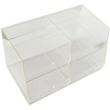 Merchandising Fixture - Acrylic Four Bin Bulk Display 973300 NOVELTY INC