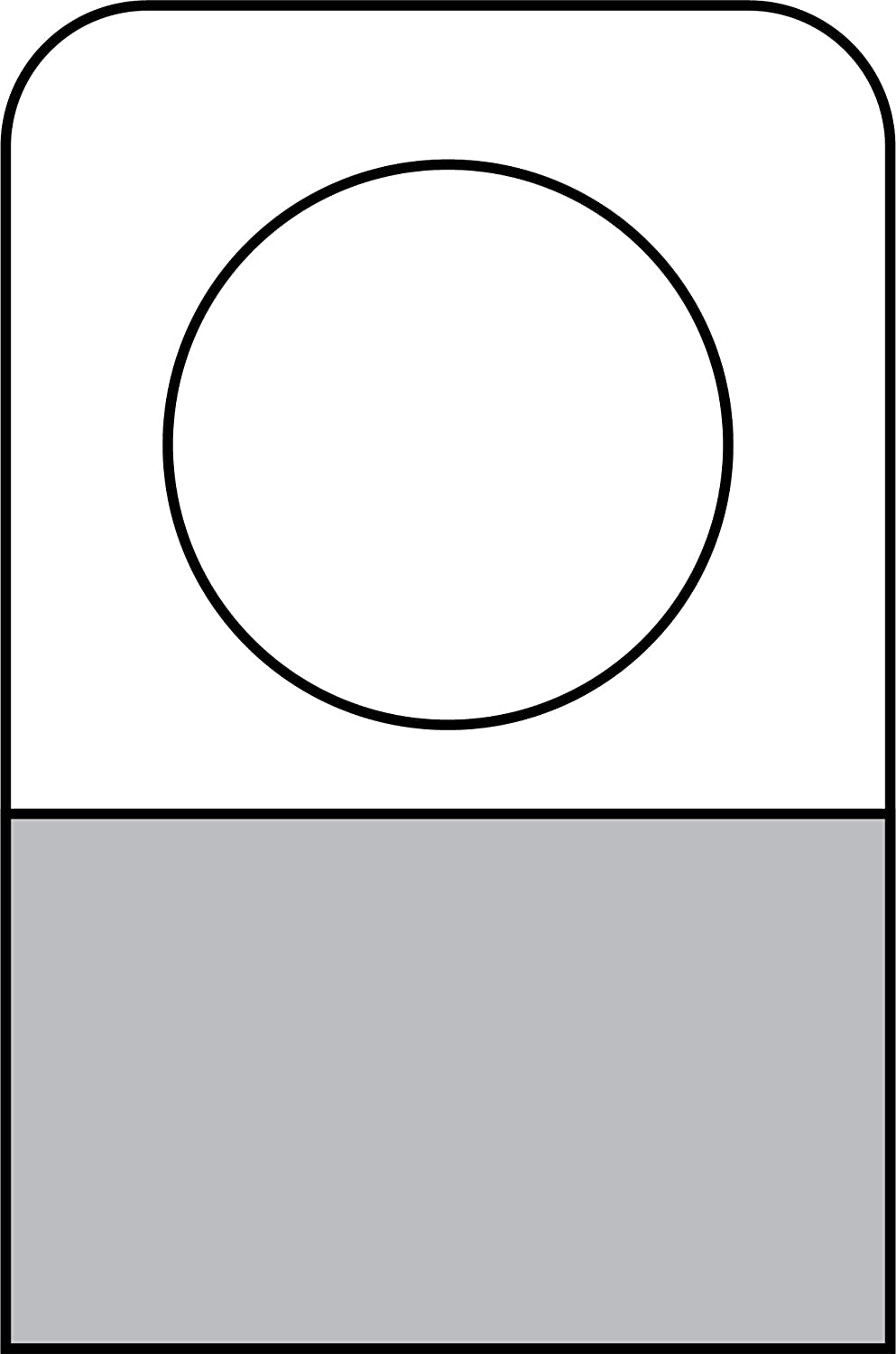 Merchandising Fixture - Adhesive Hang Tabs Sheet 975230 NOVELTY INC