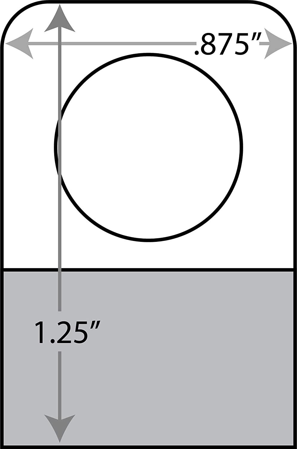 Merchandising Fixture - Adhesive Hang Tabs Sheet 975230 NOVELTY INC