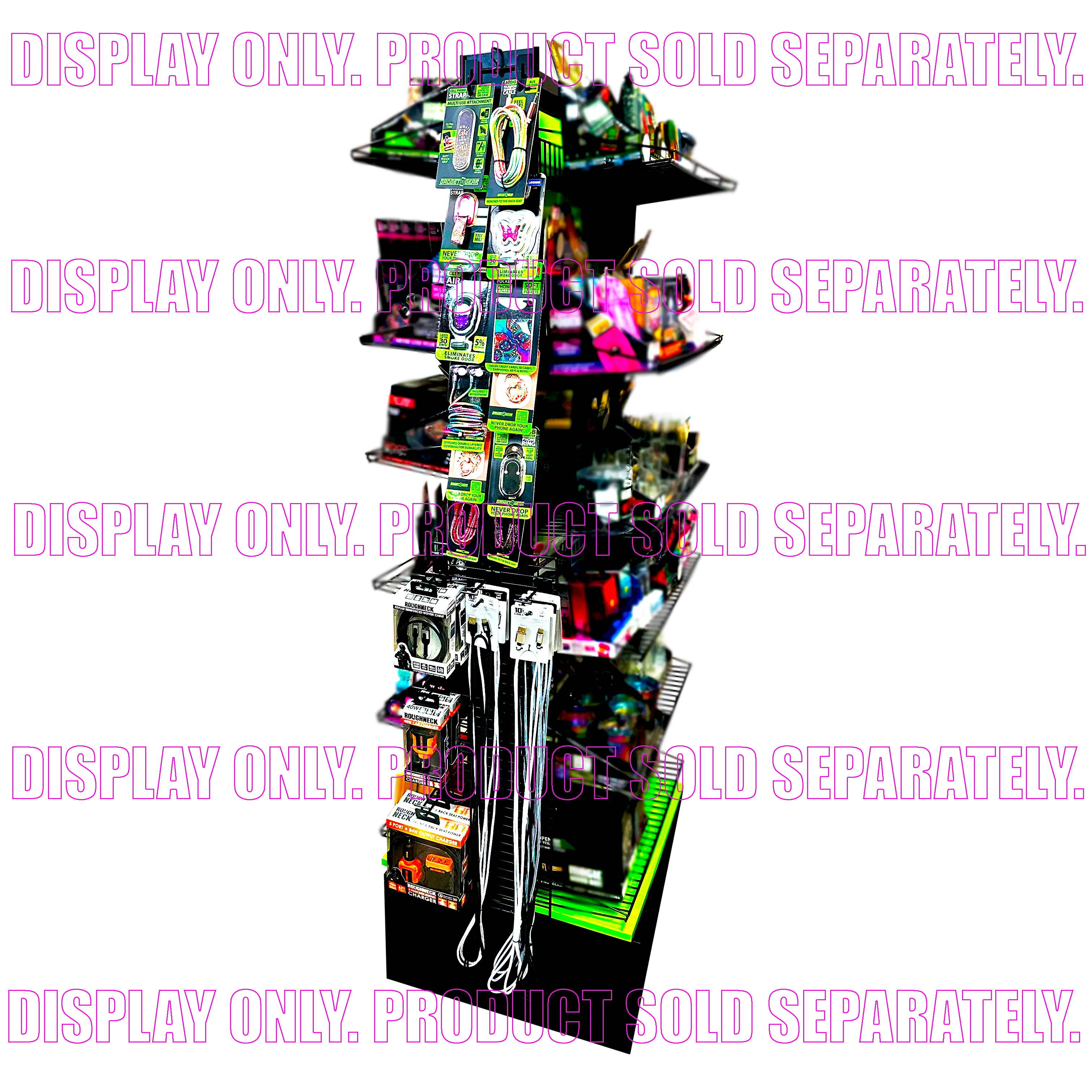 Display Side Merchandising Hang Strip with Hooks ONLY 977460 SMOKEZILLA