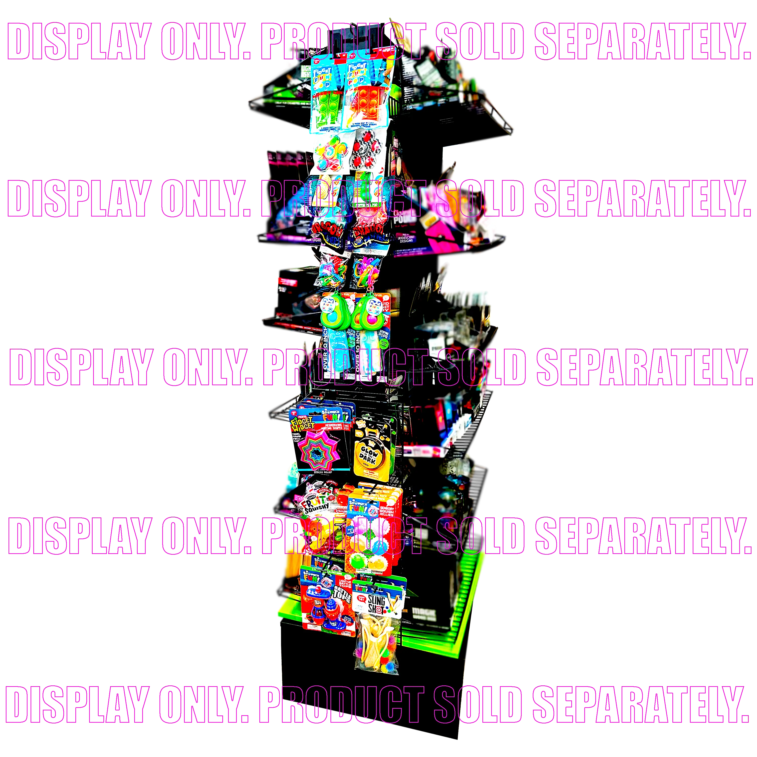 Display Side Merchandising Hang Strip with Hooks ONLY 977460 SMOKEZILLA