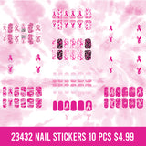 Breast Cancer Awareness Pink Assortment Floor Display - 117 Pieces Per Retail Ready Display 88417