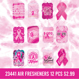 Breast Cancer Awareness Pink Assortment Floor Display - 117 Pieces Per Retail Ready Display 88417