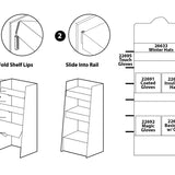 Merchandising Fixture - Winter Corrugated Floor Display 974700 POLAR GEAR