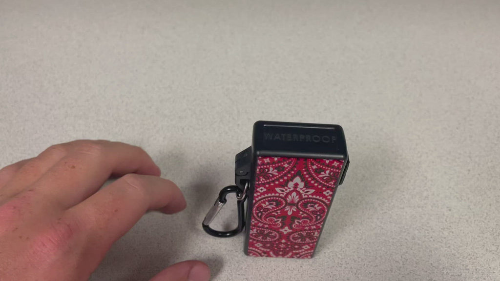 Survival Cigarette and Lighter Case Video