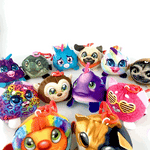 Plush Reversible Assortment Floor Display - 36 Pieces Per Retail Ready Display Kit 88362 KIPP BROTHERS