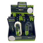 Paracord Bracelet Charging Cable Assortment - 8 Pieces Per Retail Ready Display 87682 GADGET GEAR